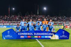 Fotografia 02 del partido Palestino vs Santiago City en La Cisterna.