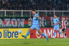 Fotografia 08 del partido Palestino vs Santiago City en La Cisterna.