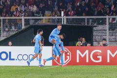 Fotografia 09 del partido Palestino vs Santiago City en La Cisterna.