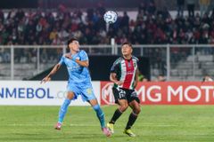 Fotografia 16 del partido Palestino vs Santiago City en La Cisterna.
