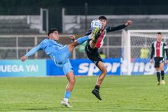 Fotografia 37 del partido Palestino vs Santiago City en La Cisterna.