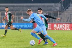 Fotografia 40 del partido Palestino vs Santiago City en La Cisterna.